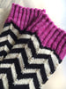 BLACKJACK | self-striping sock (dyed-to-order)