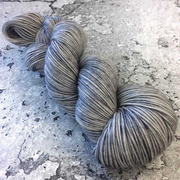 SILVER | Merino Sport (half skein)