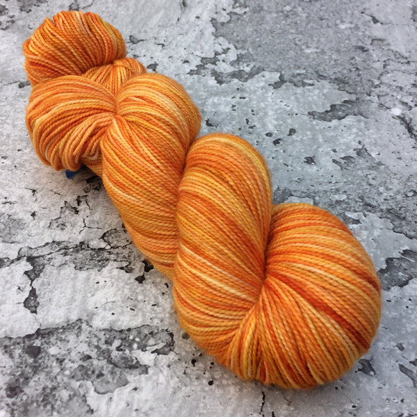 RAINBOW KETTLE #3 tangerines | 80/20 Sock